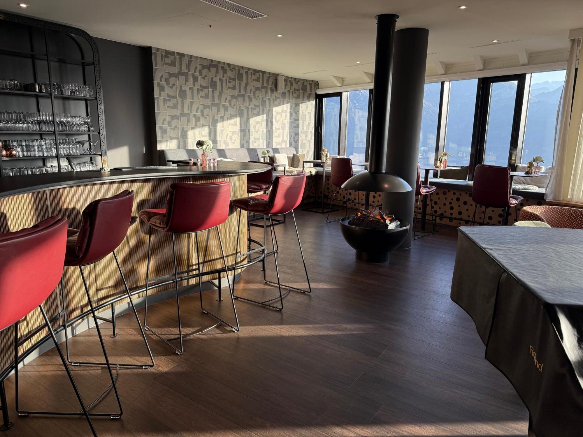 Wohnung Mit See Und Bergsicht Im Vier Sterne Hotel Beatenberg Esterno foto